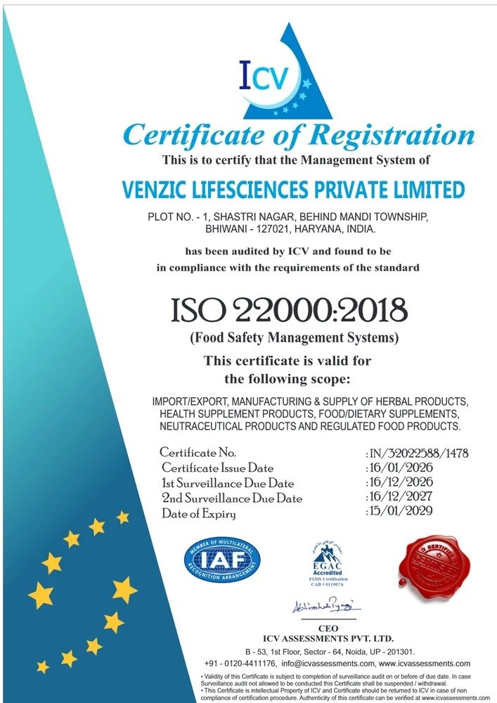 ISO 22000:2018 Food Safety Management